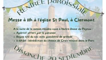 Rentrée paroissiale